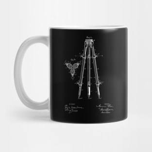 Extension Tripod Vintage Patent Drawing Mug